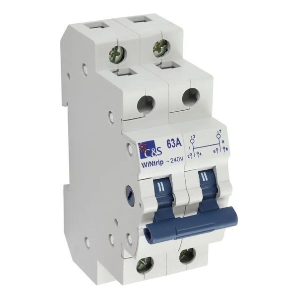 Перемикач вводу резерву C&S Electric CSCOS2P63A 63A, 2P CSCOS2P63A фото