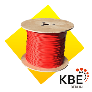 Соларний кабель KBE 6мм, червоний (Німеччина) KBE-6-R фото
